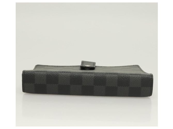 Cubierta de Agenda Louis Vuitton Damier Azur MM Negro - vista 4