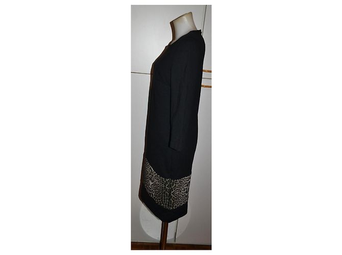 Abito Roberto Cavalli in misto cotone nero multicolore - vista 2