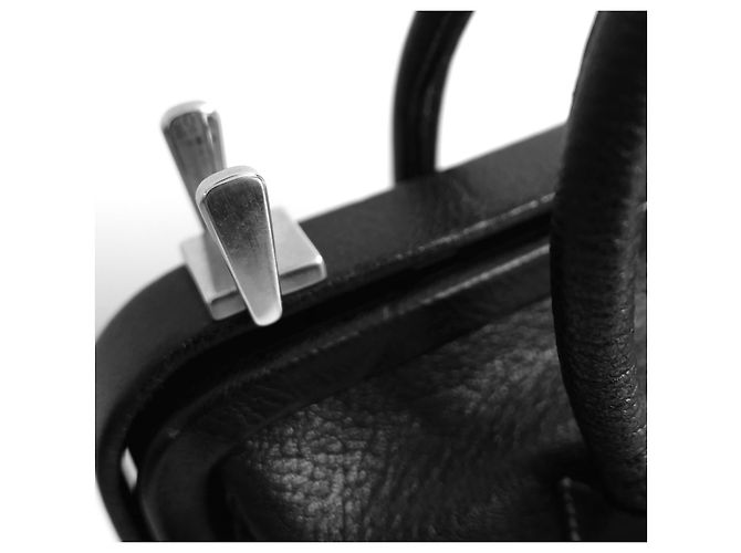 Borsa da medico in pelle nera con zip Prada Autunno 2000 Nero - vista 4