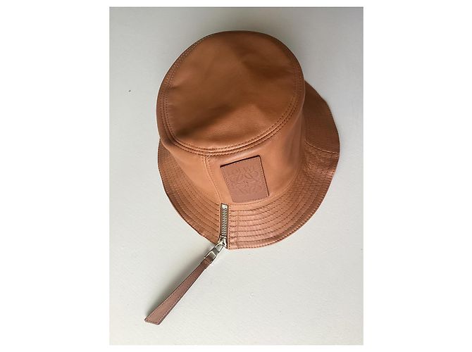 Loewe Hut aus Leder Camel Kamel - Ansicht 2