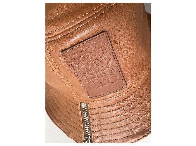 Loewe Hut aus Leder Camel Kamel - Ansicht 8