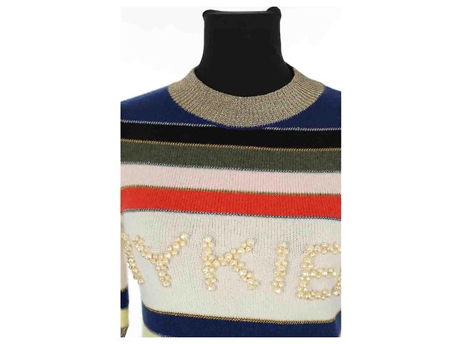 Sonia Rykiel Mehrfarbiger Kaschmirpullover Mehrfarben - Ansicht 2