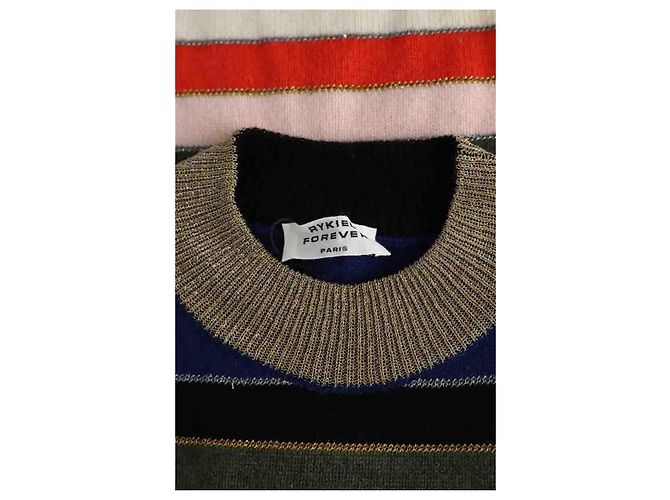 Sonia Rykiel Mehrfarbiger Kaschmirpullover Mehrfarben - Ansicht 5