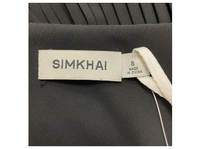 Jonathan Simkhai Abito Mini Margo Nero Simkhai - vista 4