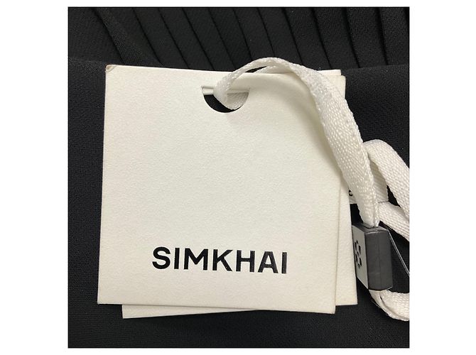 Jonathan Simkhai Abito Mini Margo Nero Simkhai - vista 5