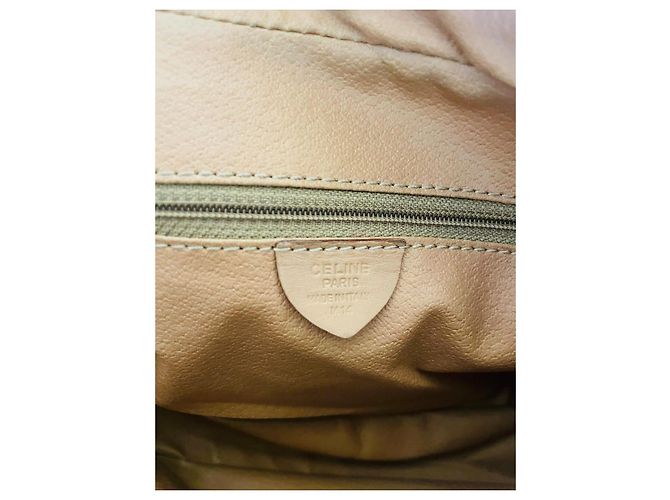 Borsa a tracolla Céline Macadam Marrone Pelle - vista 8