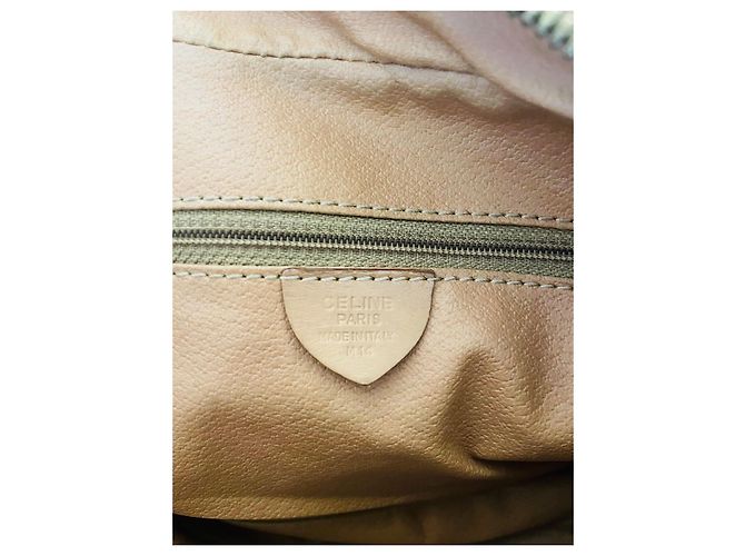 Borsa a tracolla Céline Macadam Marrone Pelle - vista 9