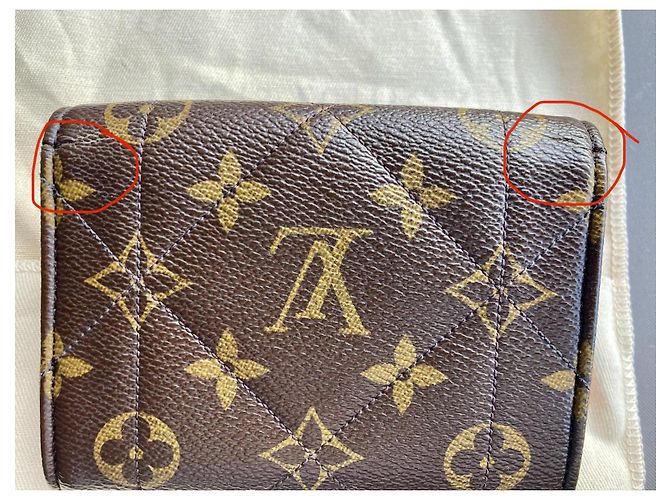 Cartera Louis Vuitton Compact Star Monogram Monograma - vista 5