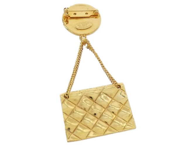 Broche Vintage de Chanel Dorado - vista 2