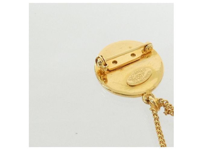 Broche Vintage de Chanel Dorado - vista 5