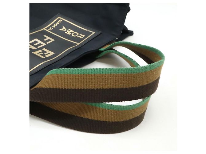 Fendi Pequin Nylon 2-Wege Tasche - Ansicht 4