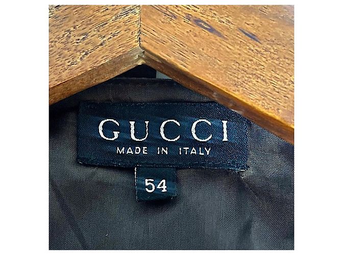 Gucci Horsebit Weste aus Leder und Seide braun - Ansicht 7