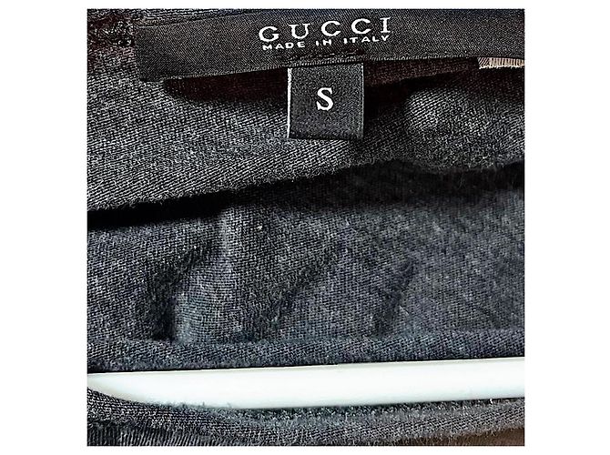 Gucci Firenze Tee Grey Cotton - vista 5