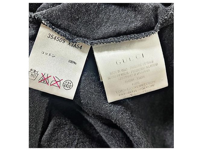 Gucci Firenze Tee Grey Cotton - vista 6