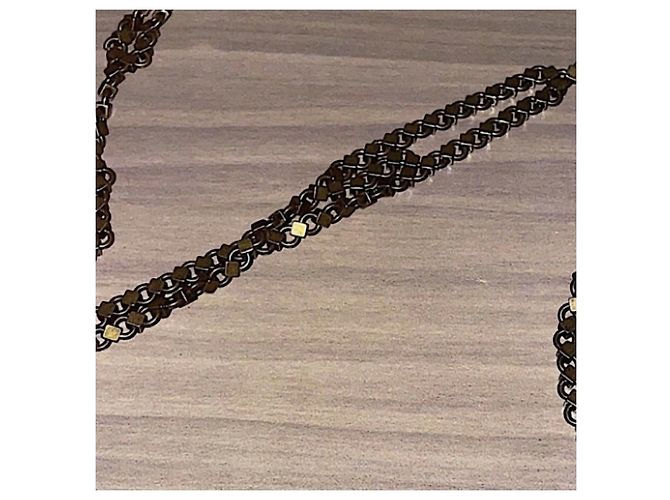 Collana lunga Louis Vuitton fiori in rame e ottone Bronzo - vista 7