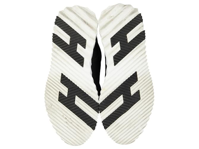 Sneakers Bouncing Hermès in Nero e Bianco - vista 5