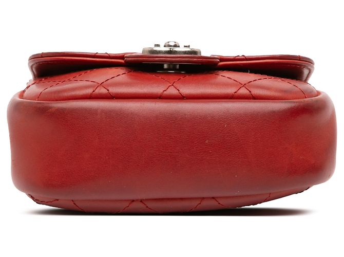 Chanel Rosso Parigi Dallas Pelle Di Capra Cucitura Selvaggia - vista 3