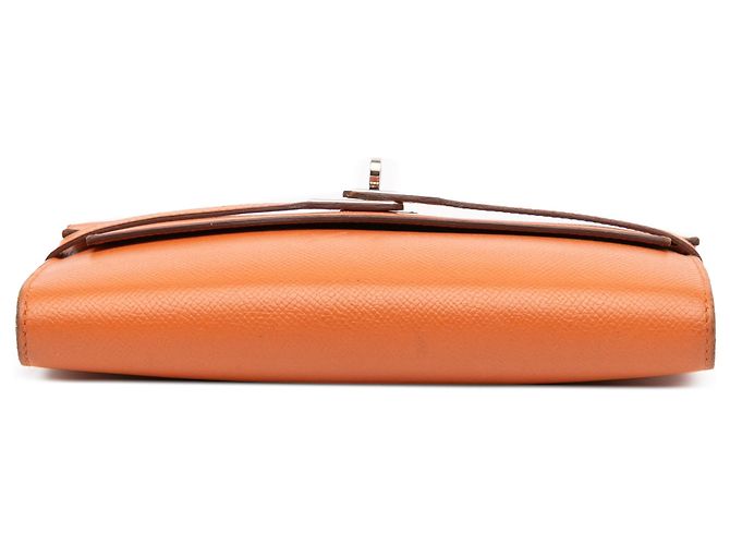 Cartera Longa Kelly Epsom Naranja Hermès - vista 3