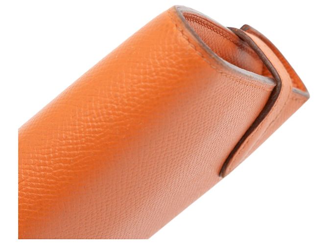 Cartera Longa Kelly Epsom Naranja Hermès - vista 7