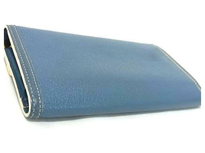 Cartera Larga Internacional Suhali Porte Tresor Louis Vuitton Azul - vista 3