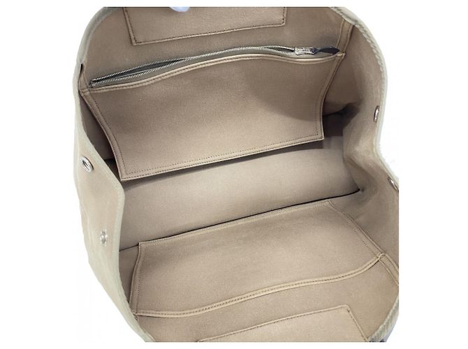 Cabag Hermès Borsa Tote Elan PM Toile Officier Hermes Beige - vista 4