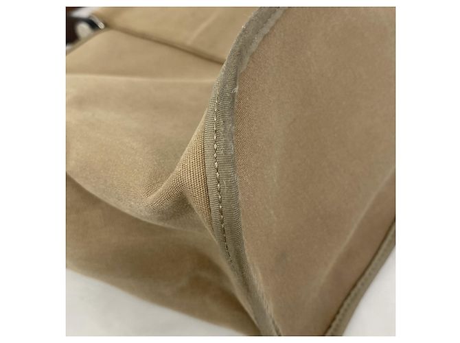 Cabag Hermès Borsa Tote Elan PM Toile Officier Hermes Beige - vista 9