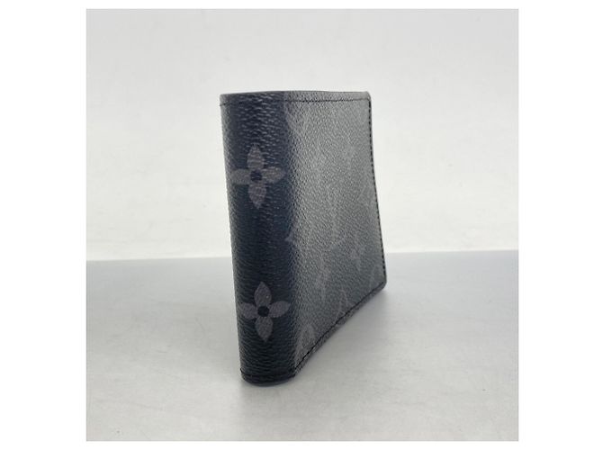 Slender Wallet Monogram Eclipse von Louis Vuitton Braun Schwarz - Ansicht 2