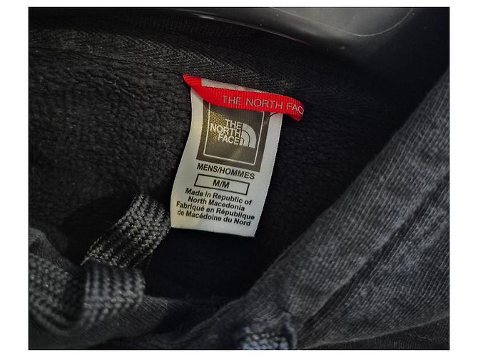 Schwarzer Hoodie für Herren The North Face Größe M 38 Grau - Ansicht 3