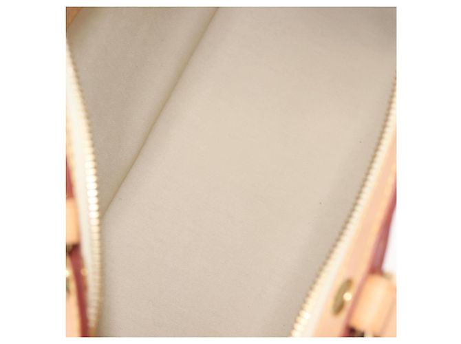 Borsa Brea Monogram Vernis MM Louis Vuitton Beige - vista 5