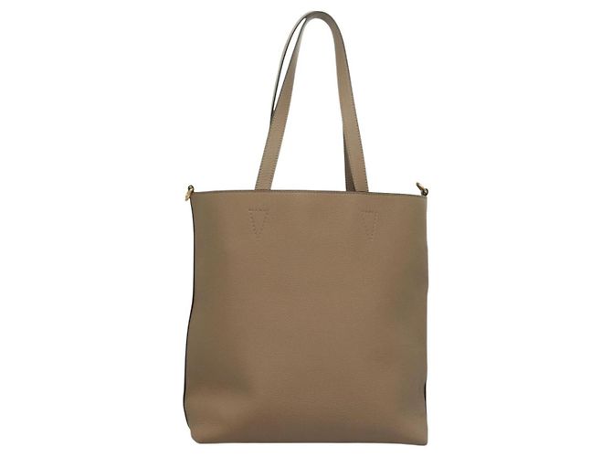 Borsa Tote La Medusa in tela embossata grande di Versace Beige - vista 2