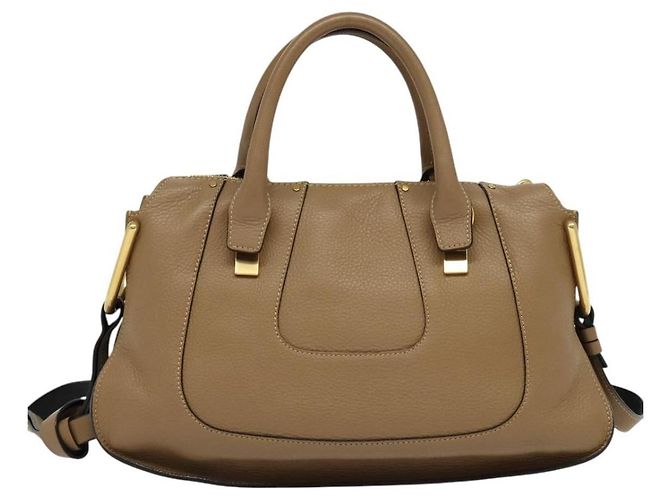Chloé Chloe Hailey Leather Beige - Ansicht 2