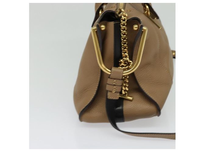 Chloé Chloe Hailey Leather Beige - Ansicht 3