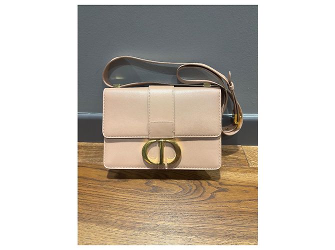 Borsa a mano Dior 30 Montaigne in pelle rosa - vista 2