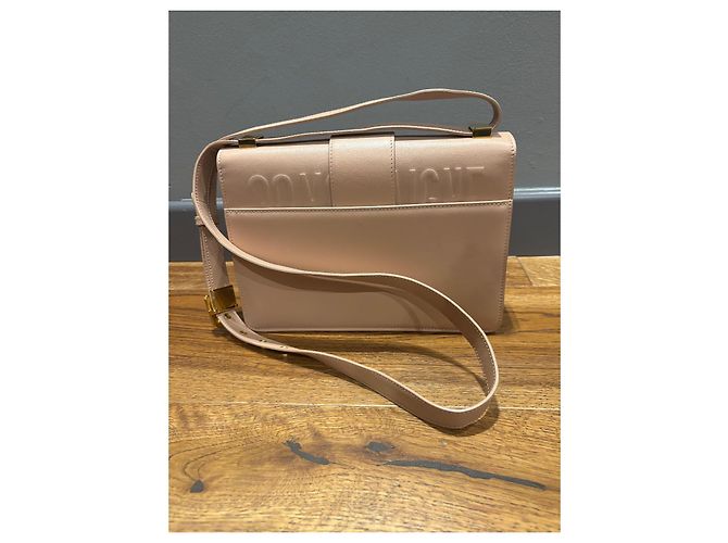 Borsa a mano Dior 30 Montaigne in pelle rosa - vista 3