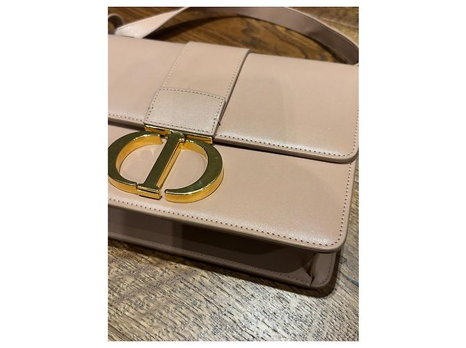 Borsa a mano Dior 30 Montaigne in pelle rosa - vista 7