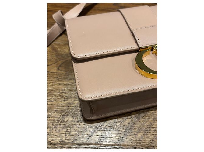 Borsa a mano Dior 30 Montaigne in pelle rosa - vista 8