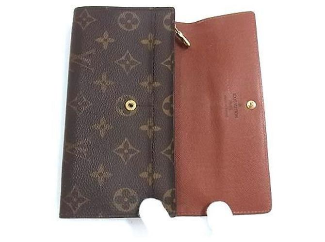 Louis Vuitton Monogramm Langbörse Braun - Ansicht 4
