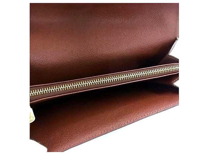 Louis Vuitton Monogramm Langbörse Braun - Ansicht 5