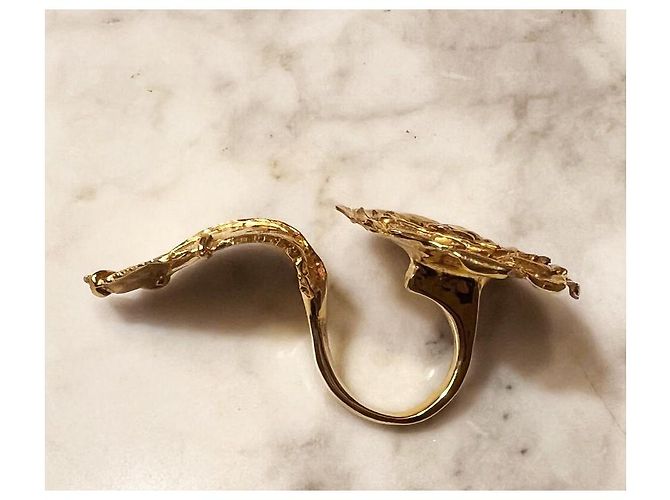 Autre Marque LeiVanKash LVK Verstellbarer Ring in Gold Größe 52 Golden - Ansicht 5