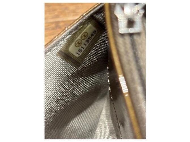 Wallet On Chain Portafoglio Chanel con catena D'oro - vista 5
