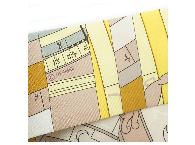Hermès Astrologia Nova Seda Twilly Multicor - vista 7