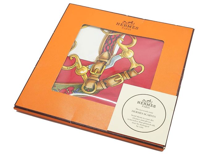 Hermès Carré in seta 90 multicolore - vista 10