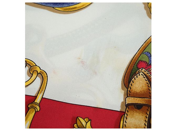 Hermès Carré in seta 90 multicolore - vista 7