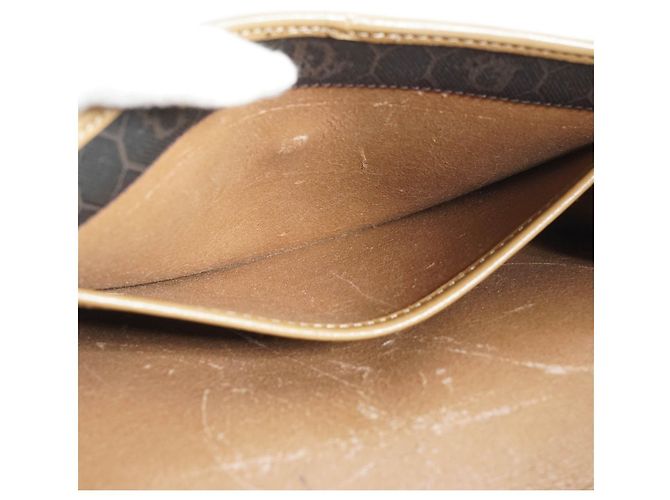 Dior Borsa a spalla clutch 2 in 1 a forma di nido d'ape Marrone - vista 12