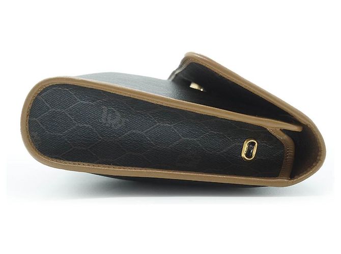 Dior Borsa a spalla clutch 2 in 1 a forma di nido d'ape Marrone - vista 3