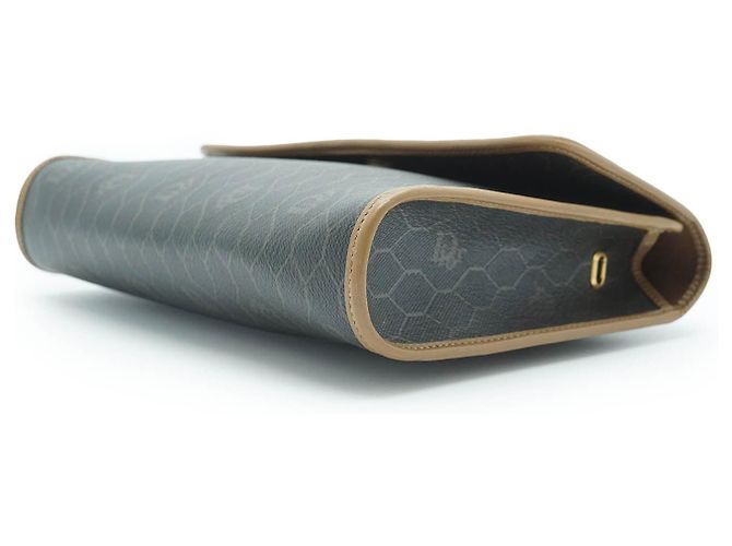 Dior Borsa a spalla clutch 2 in 1 a forma di nido d'ape Marrone - vista 7