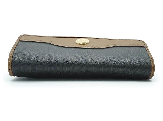 Dior Borsa a spalla clutch 2 in 1 a forma di nido d'ape Marrone - vista 8