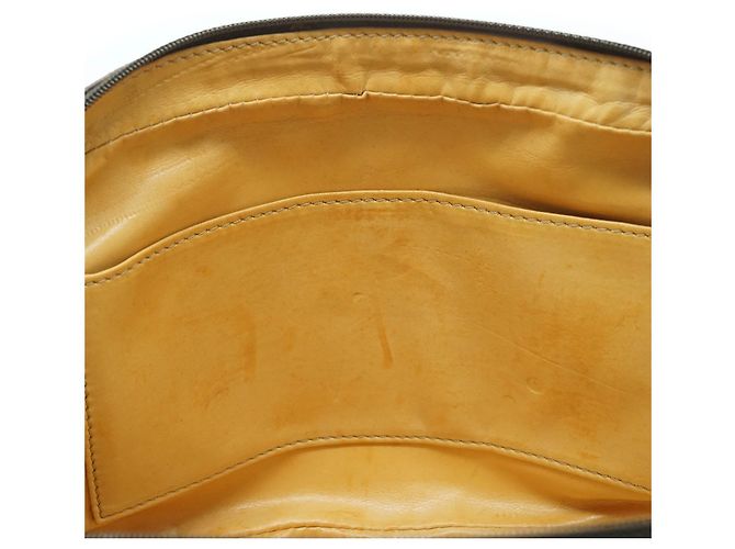 Céline Borsa a mano rettangolare Macadam con manico superiore Marrone - vista 11