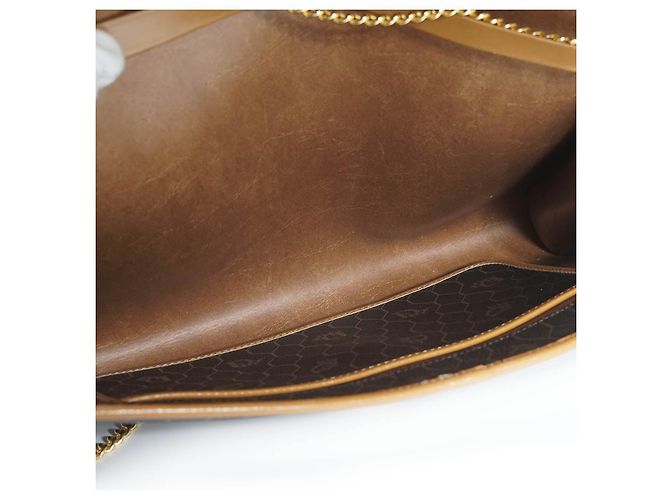 Dior Borsa a spalla con catena a nido d'ape Marrone - vista 12