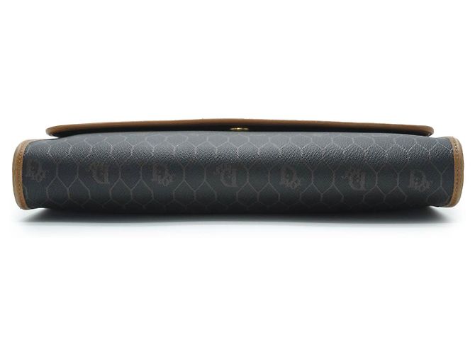 Dior Borsa a spalla con catena a nido d'ape Marrone - vista 5